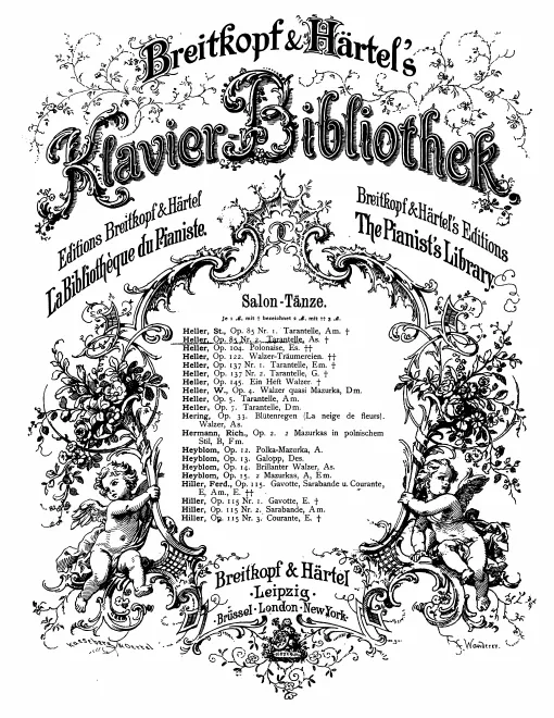 2. Tarantelle in A♭ major (later reprint)