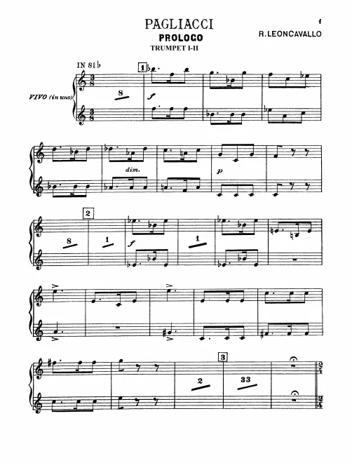 Trumpet 1/2 (B♭/E♭/E)