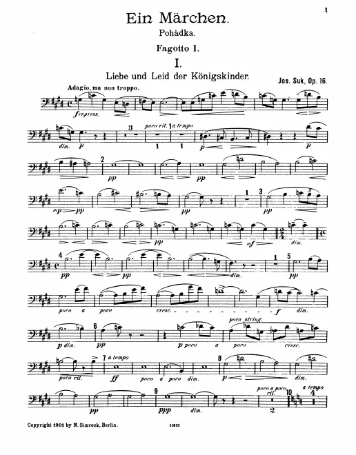 Bassoon 1, 2