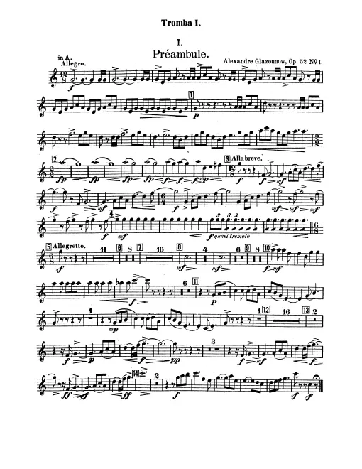Trumpet 1, 2, 3 (A/B)