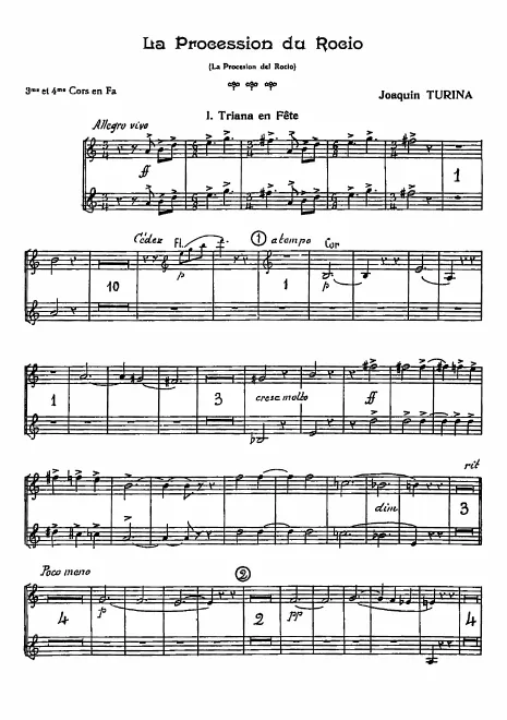 Horn 3/4 (F)