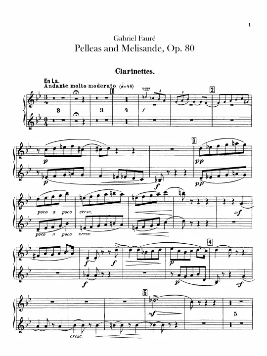 Clarinet 1/2 (B♭/A)