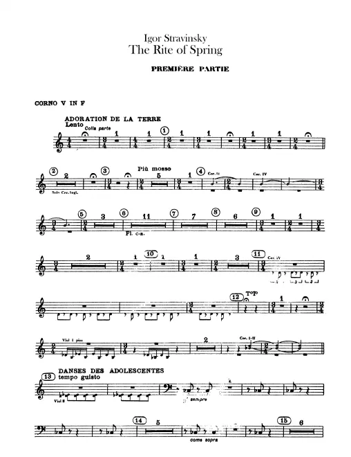 Horn 5 (F)