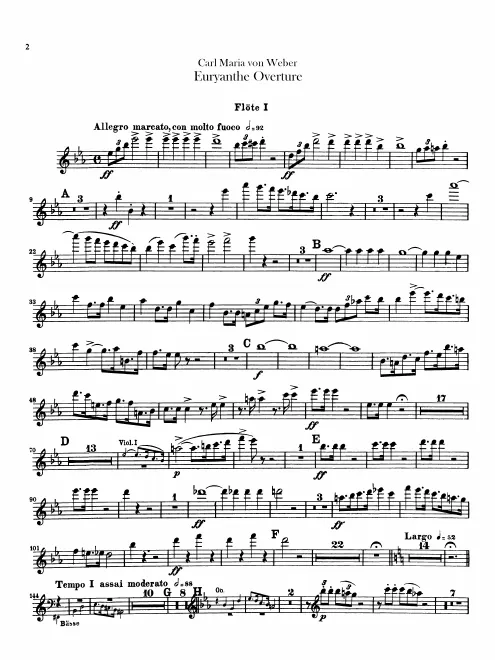 Flute 1, 2