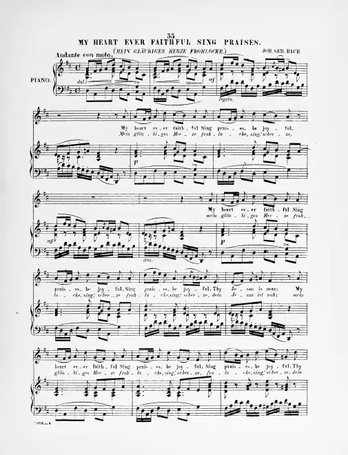 Complete Score (D major)