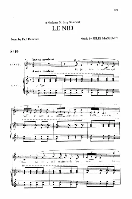 Complete Score (F Major: medium voice and piano)