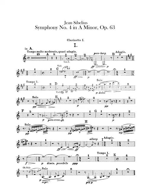 Clarinet 1 (B♭/A)