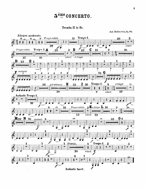 Trumpet 1, 2 (E)