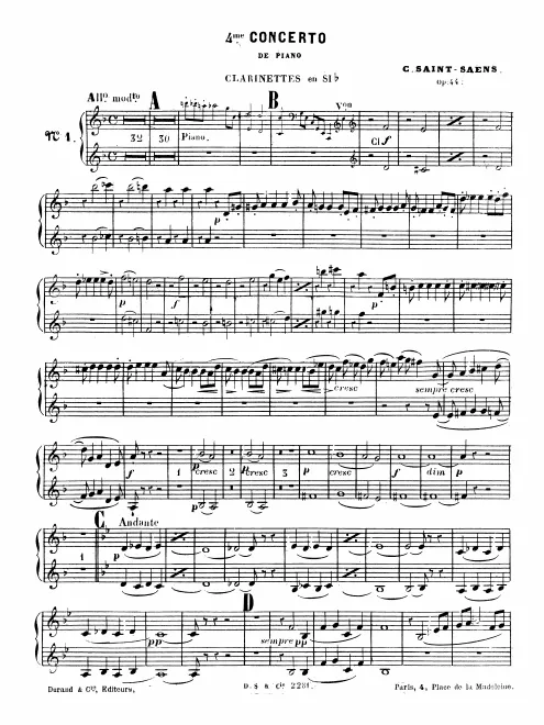 Clarinet 1/2 (B♭)
