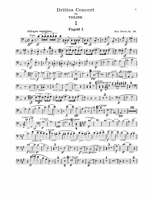 Bassoon 1, 2