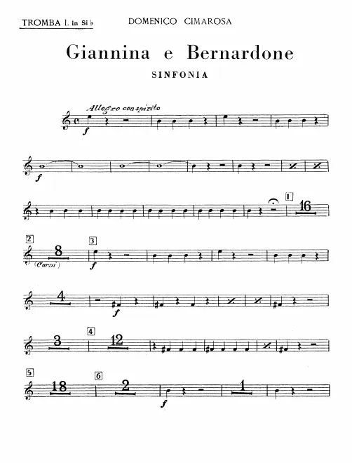 Trumpet 1, 2 (B♭)