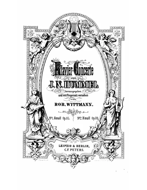 Piano solo (with orchestra cues)