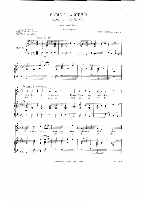 Complete Score (Transposed, E♭ major)