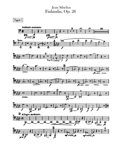 Bassoon 1, 2
