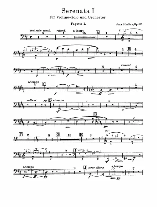 Bassoon 1, 2