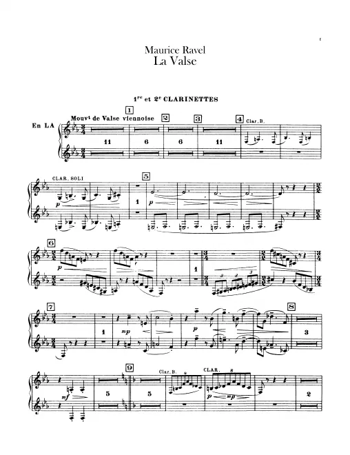 Clarinet 1/2 (A, B♭)