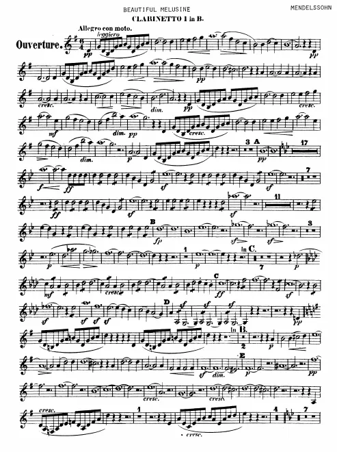 Clarinet 1 (B♭)