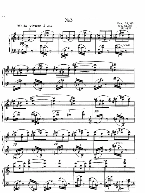 3. Molto vivace