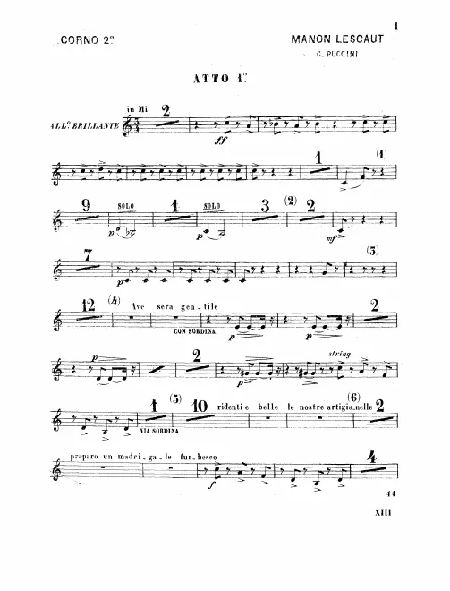 Horn 2 (E♭/E/F)