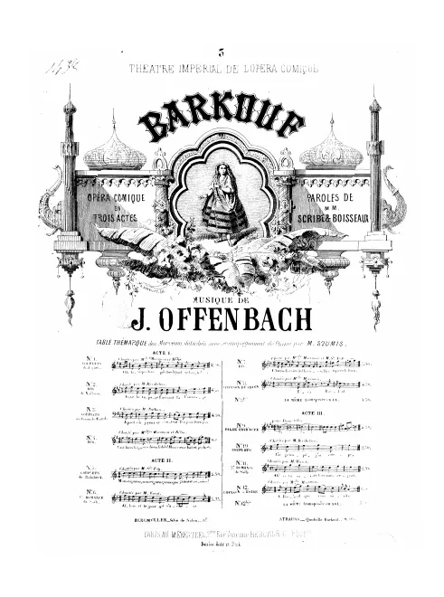 No.3, Couplets du Grand Mogul: "Rampez tous devant moi" (Act I)