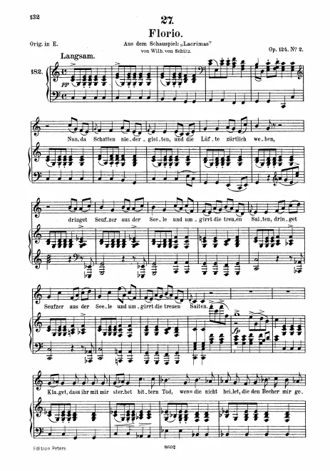 Complete Score (Medium Voice, transposed to C major)