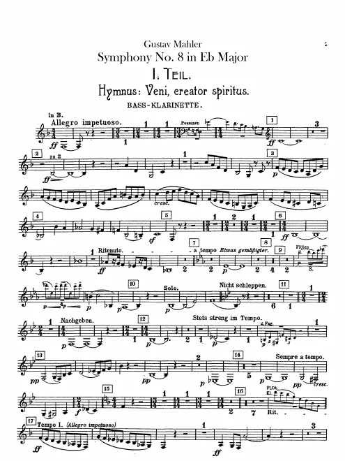 Bass Clarinet (B♭/A)