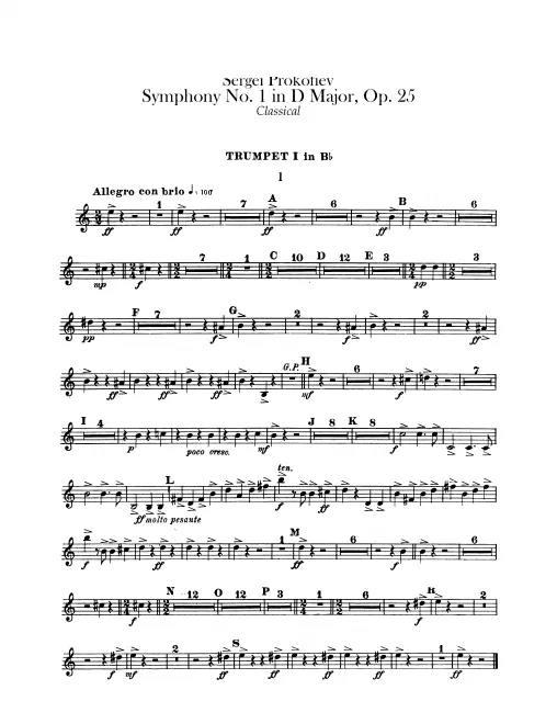 Trumpet 1, 2 (B♭)