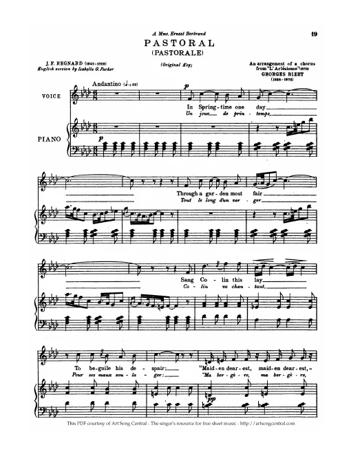 Complete Score (F minor - original key)