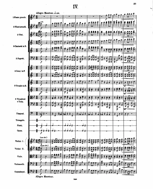 IV. Allegro maestoso