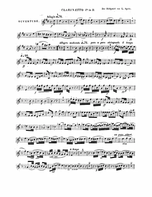 Clarinet 1, 2 (B♭)
