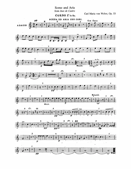 Horn 1, 2 (E♭)