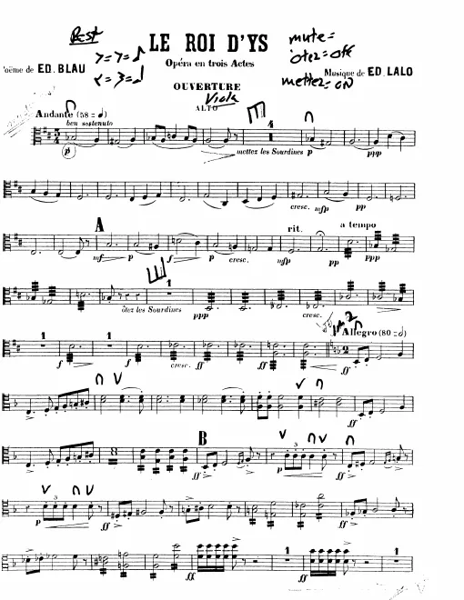 Violas (with Bowings)