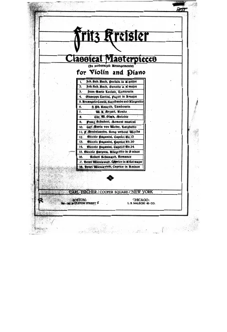 15. Porpora: Allegretto in G minor