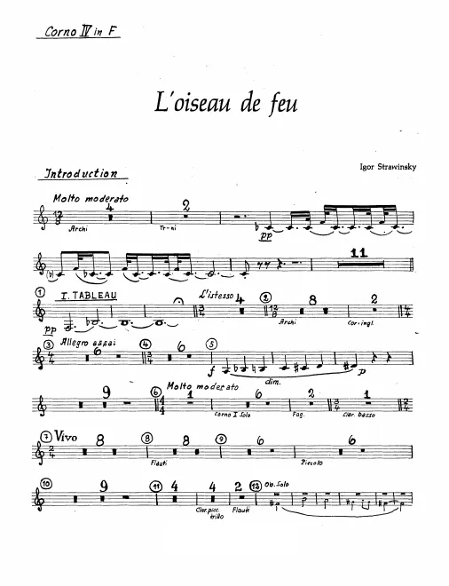 Horn 4 (F)