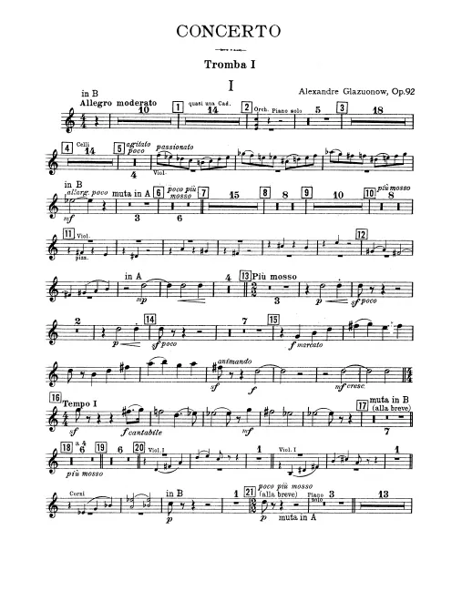 Trumpet 1, 2 (B/A)