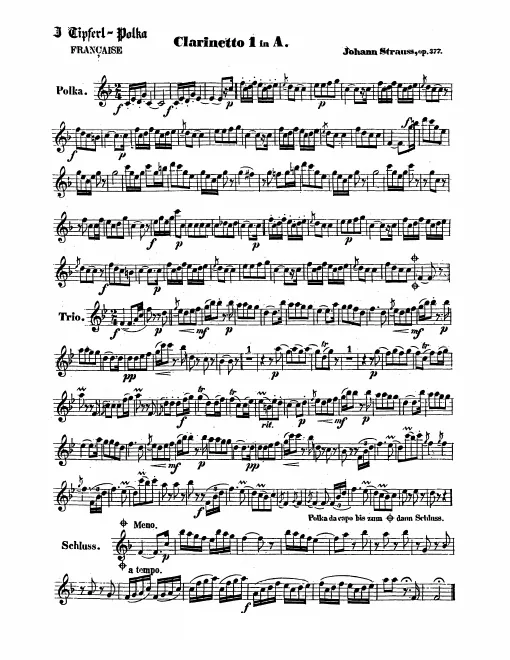 Clarinet 1, 2 (A)