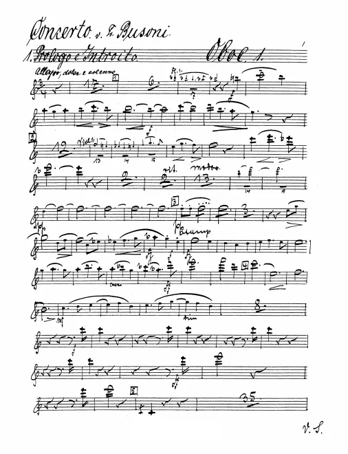 Oboe 1, 2, 3/English Horn