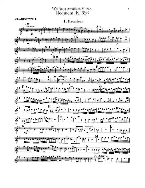 Clarinet 1, 2 (B♭, C)