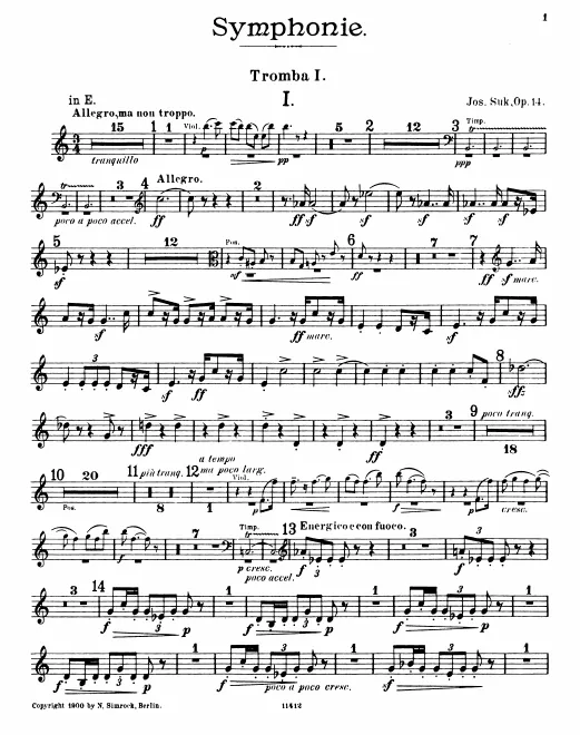 Trumpet 1, 2 (E/C)