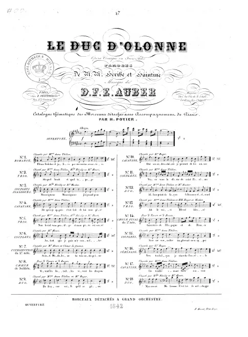 No.13, Trio: "Ah! le voici"