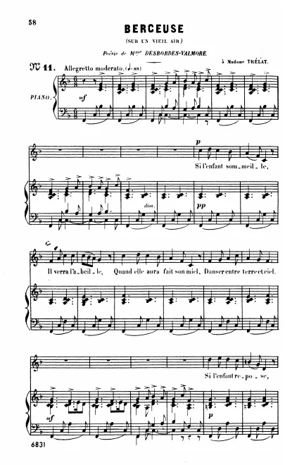 Complete Score (: high voice and piano)