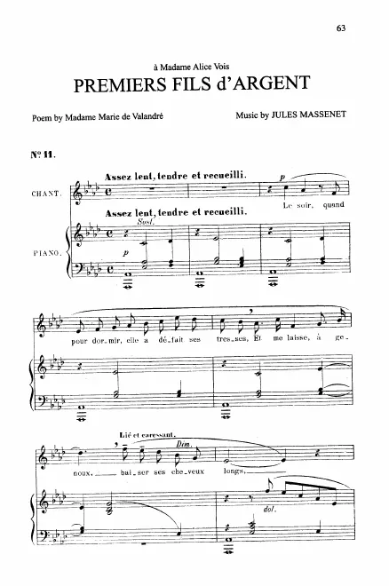 Complete Score (A-flat Major: Medium voice and piano)
