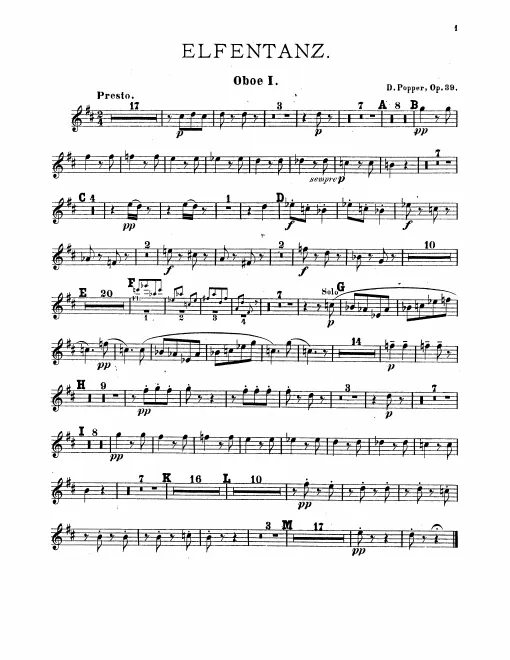 Oboe 1, 2