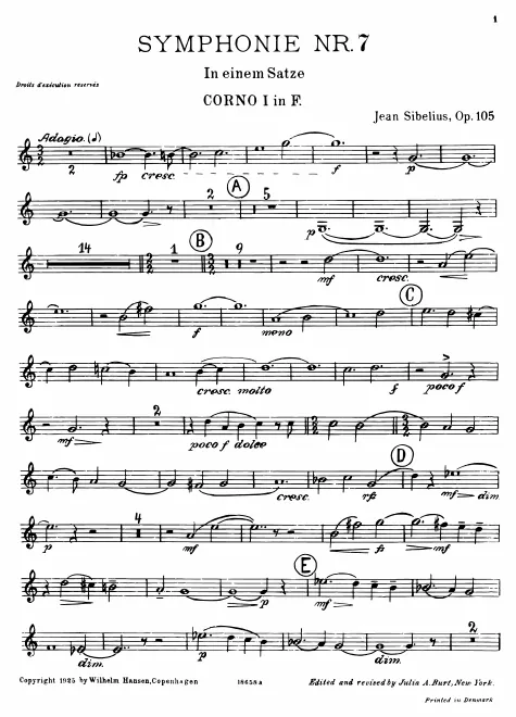 Horn 1 (F)