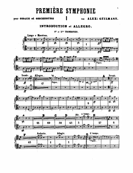 Trombone 1/2, 3, Tuba