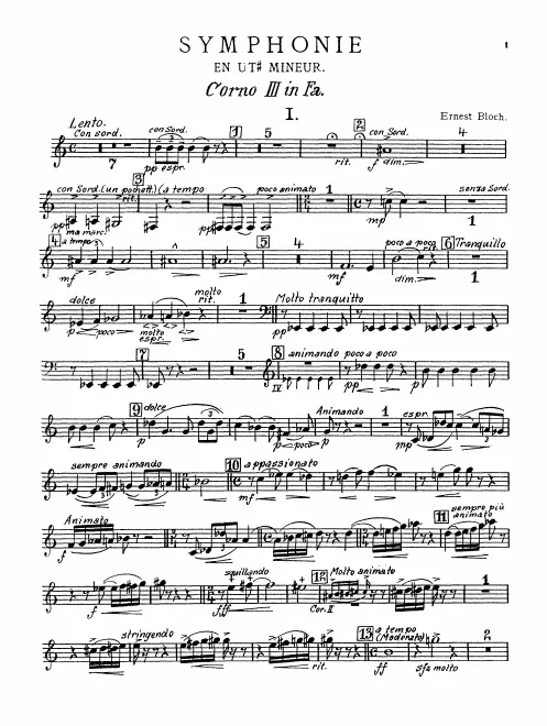 Horn 3 (F)