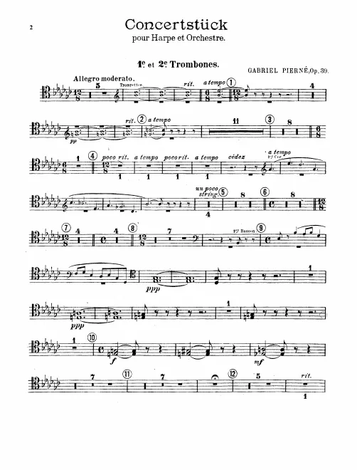 Trombone 1/2, 3