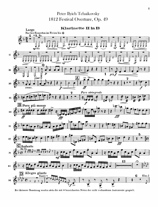Clarinet 2 (B♭)