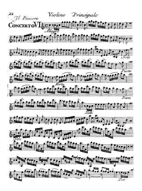 Violin solo