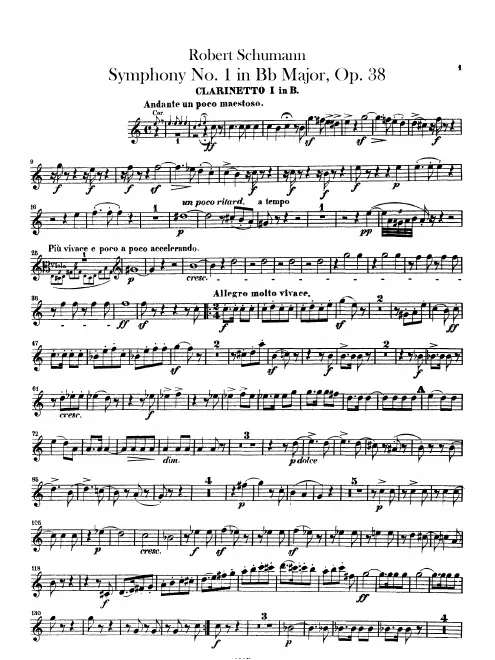 Clarinet 1, 2 (B♭)